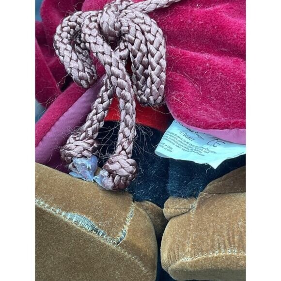 Disney Sorcerers Apprentice Mickey Mouse Plush Toy In Red Robe & Wizard Hat 17" - Picture 7 of 7